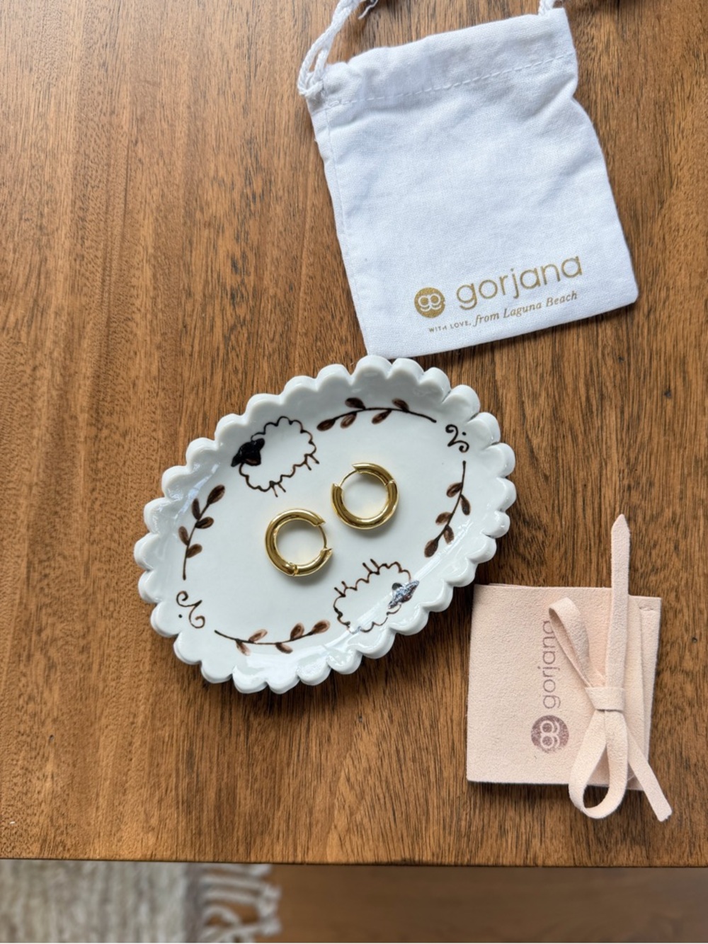 Gorjana Lou Hoops